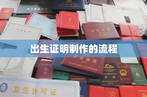鹿草出生证明制作的流程