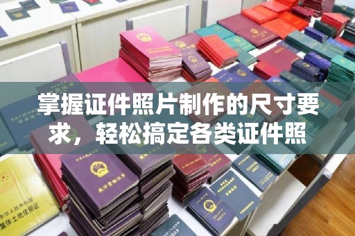 鹿草掌握证件照片制作的尺寸要求，轻松搞定各类证件照