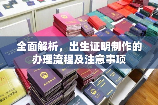 鹿草全面解析，出生证明制作的办理流程及注意事项