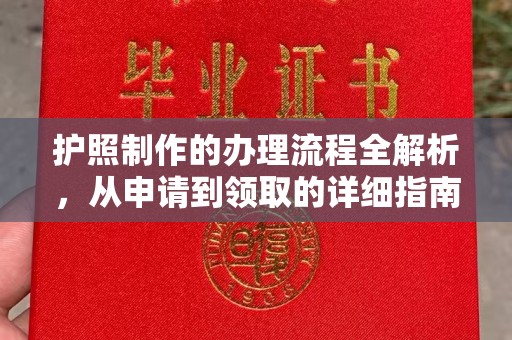 鹿草护照制作的办理流程全解析，从申请到领取的详细指南